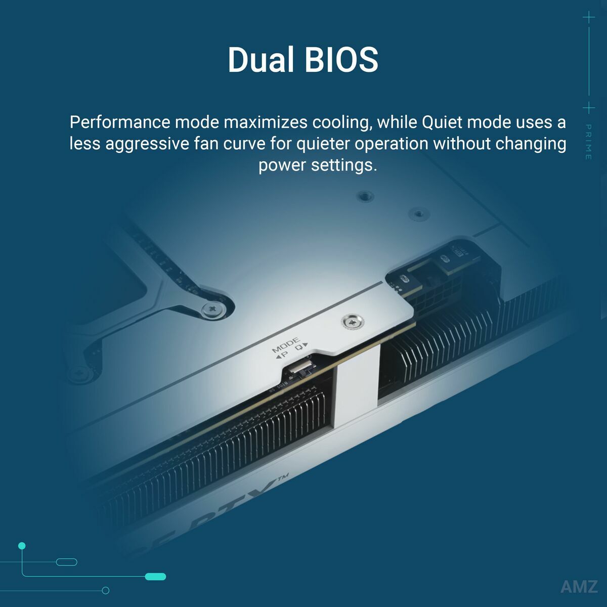 Tarjeta Gráfica Asus Prime GeForce RTX 5070 White OC Edition 12 GB nvidia geforce rtx 5070 GDDR6 GDDR7