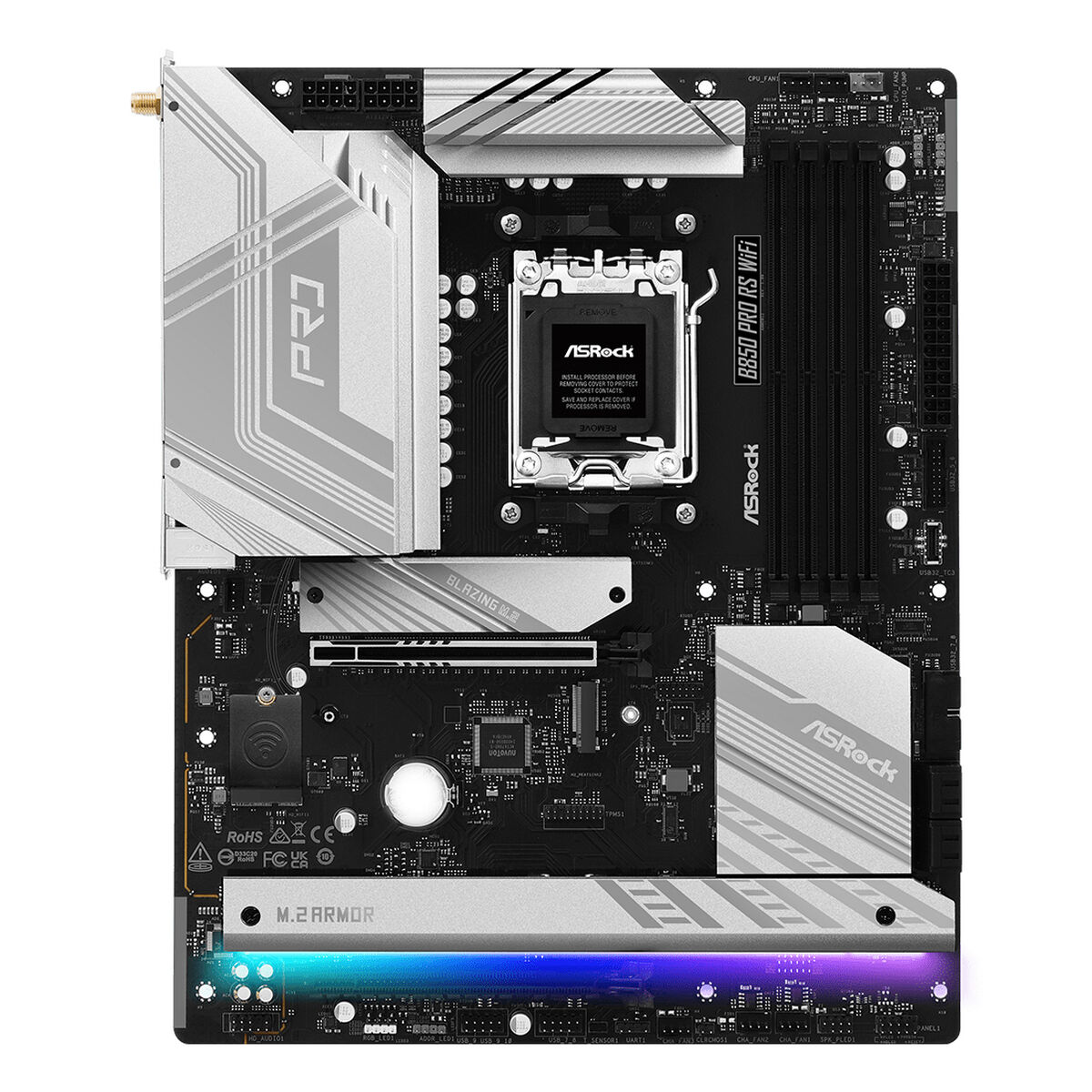 Placa Base ASRock B850 Pro RS WiFi AMD B850 LGA 1151 AMD AM5