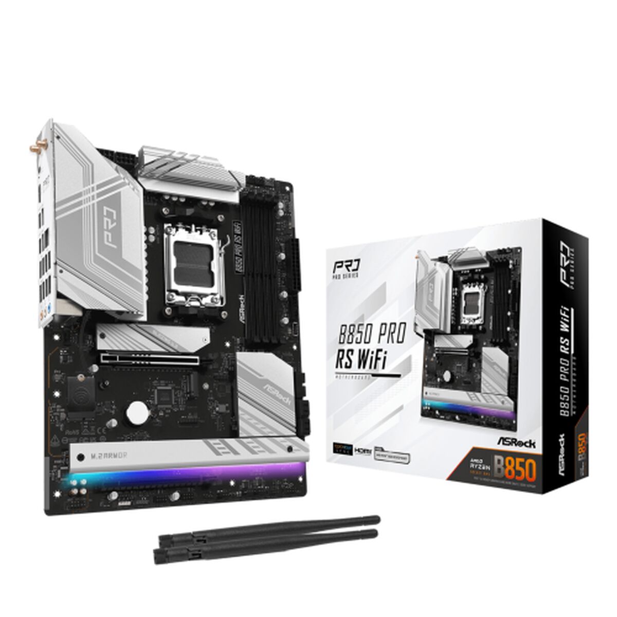 Placa Base ASRock B850 Pro RS WiFi AMD B850 LGA 1151 AMD AM5