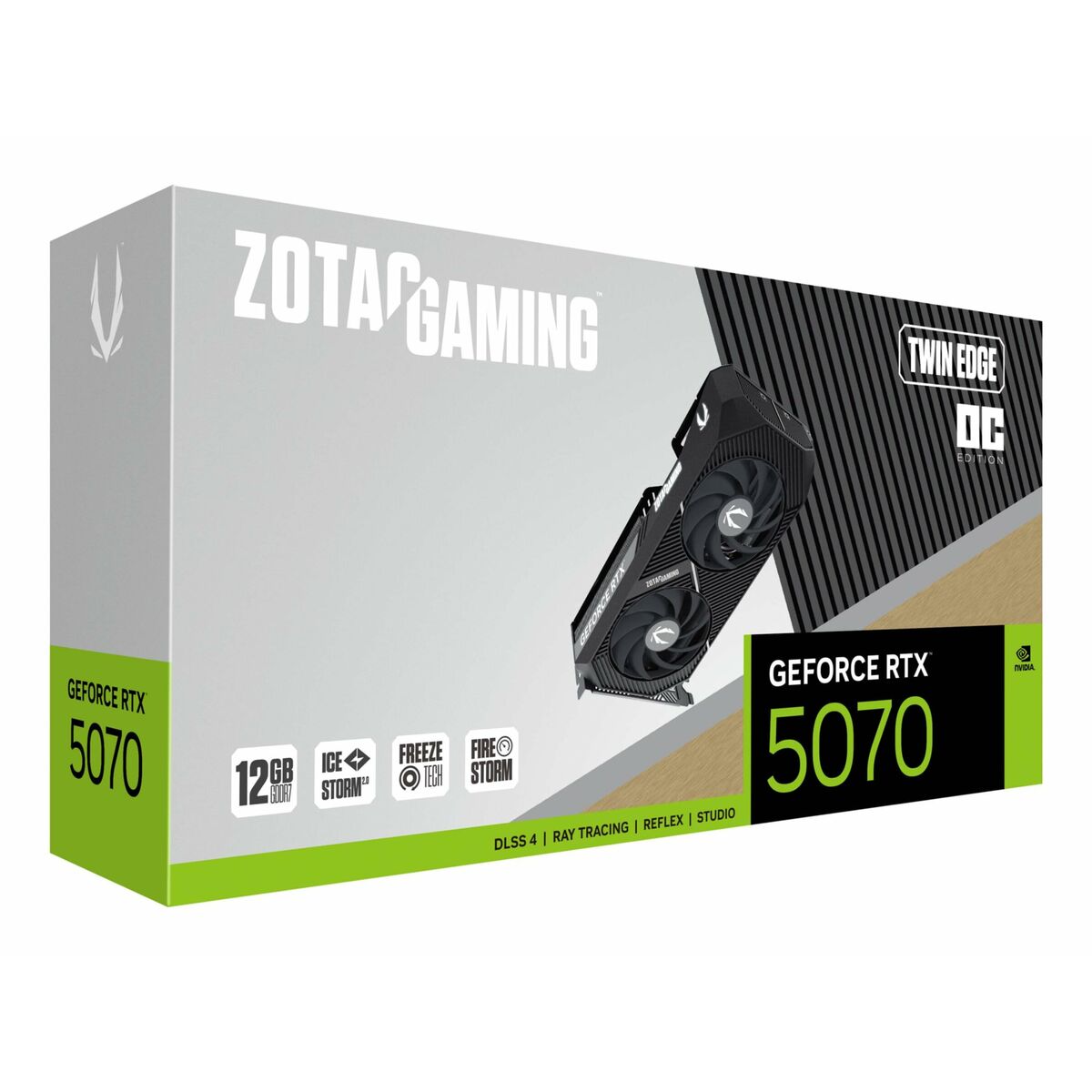 Tarjeta Gráfica Zotac ZT-B50700H-10P 12 GB nvidia geforce rtx 5070 GDDR7