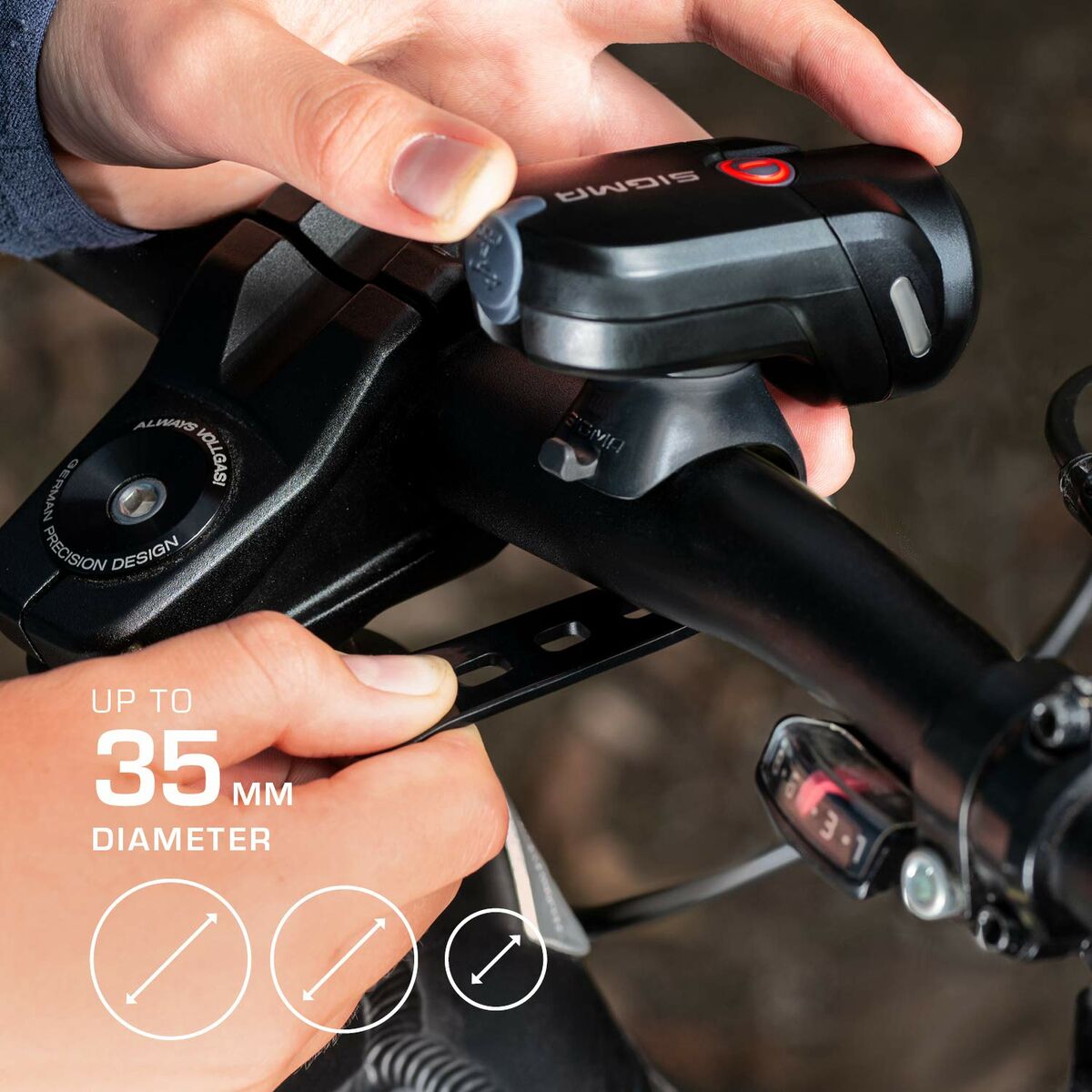 Luz delantera Sigma 17350