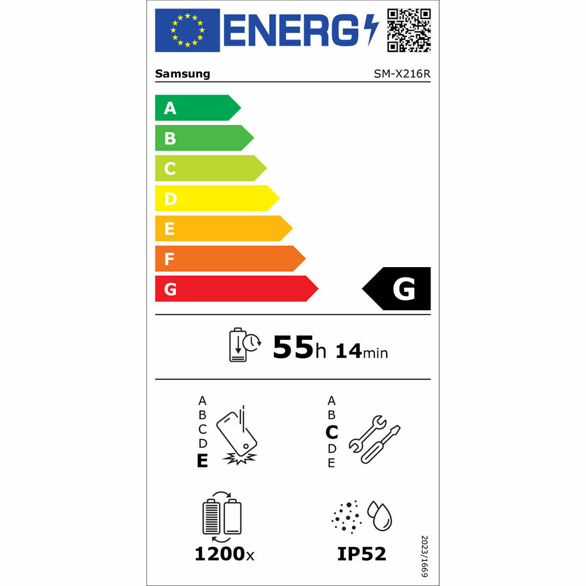 Tablet Samsung Galaxy Tab A9+ 5G X216 Octa Core 6 GB RAM 128 GB Gris 11"