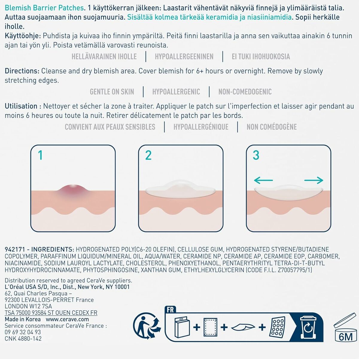 Crema Facial CeraVe BLEMISH (22 Unidades)