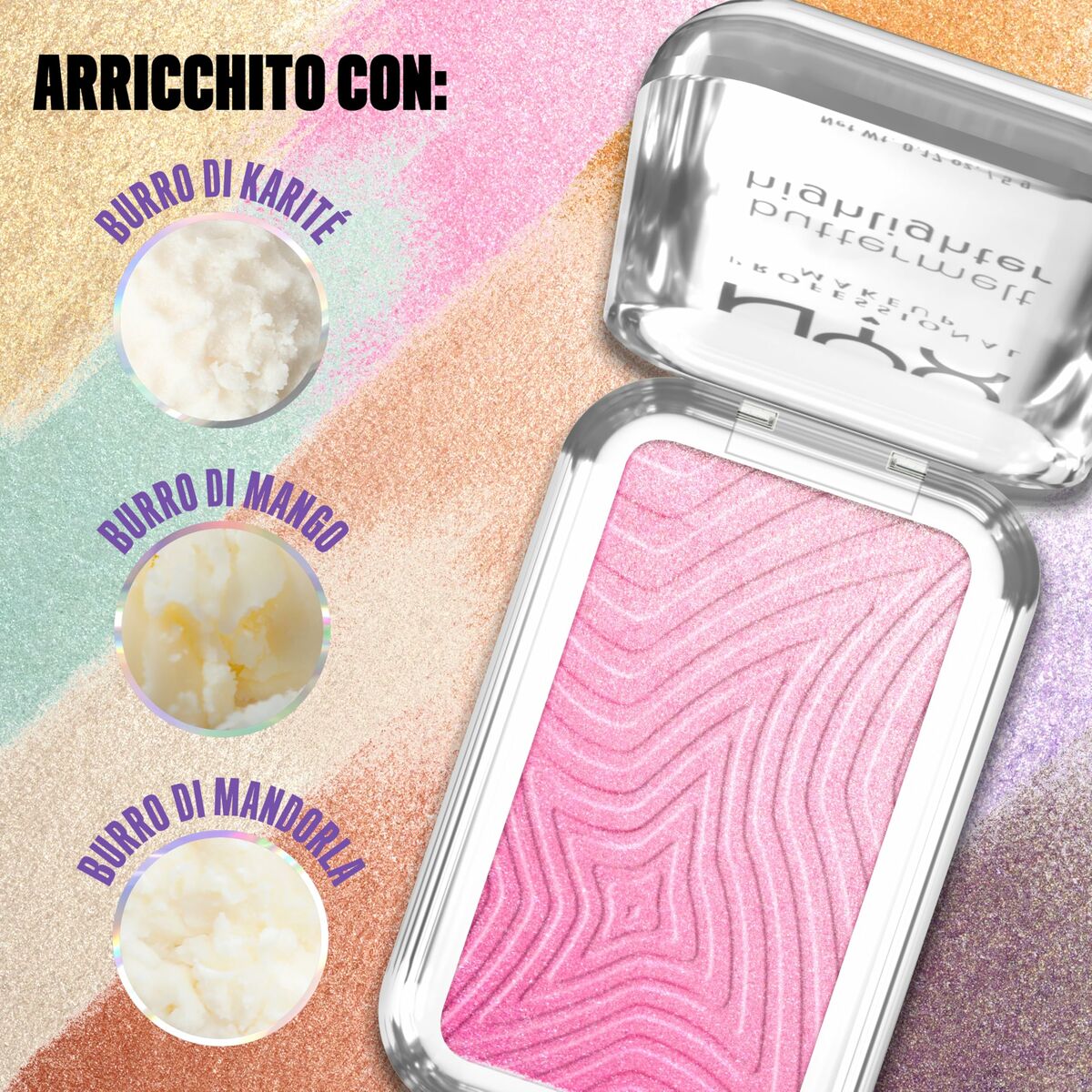 Set de Maquillaje NYX BUTTERMELT HIGHLIGHTER