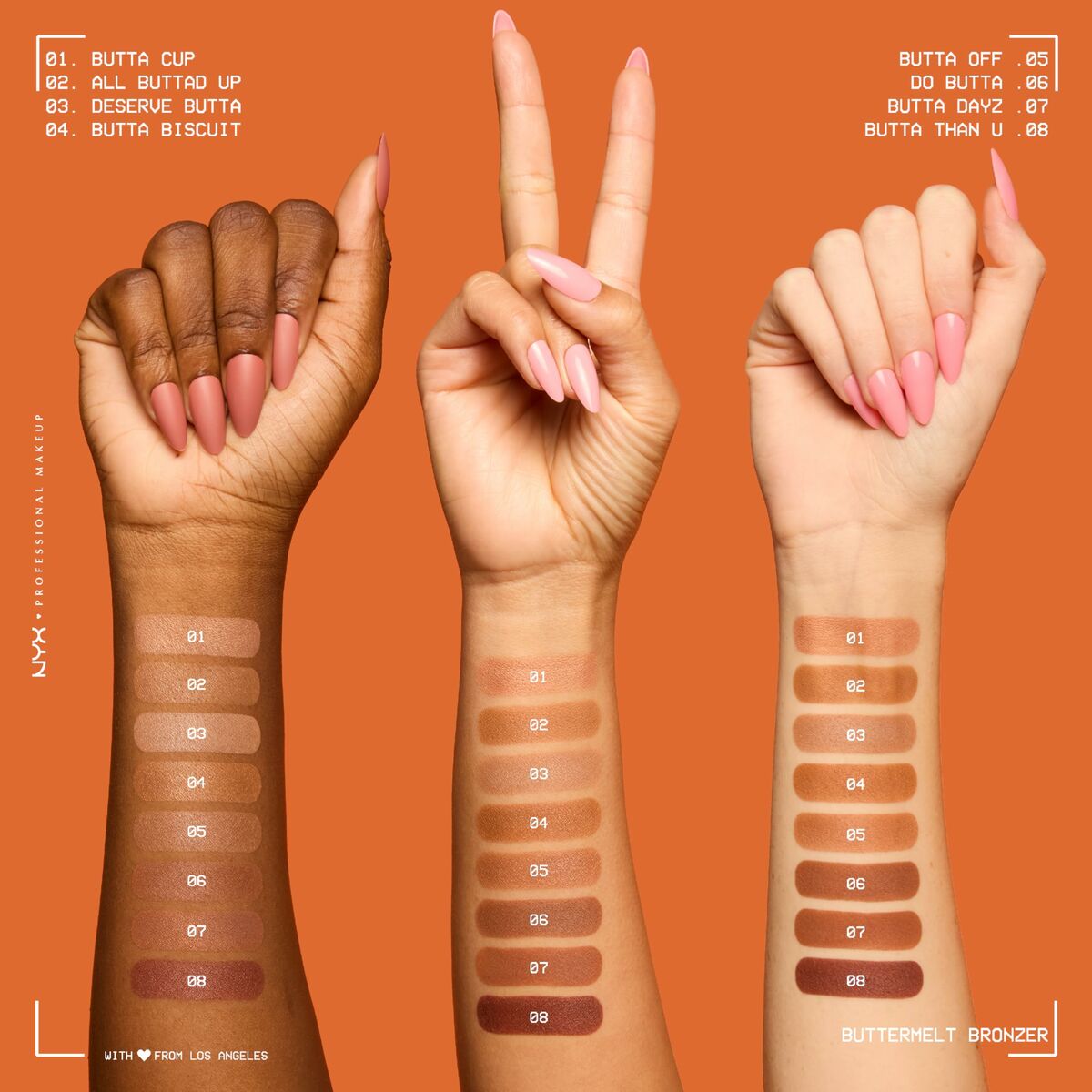 Set de Maquillaje NYX BUTTERMELT BRONZER