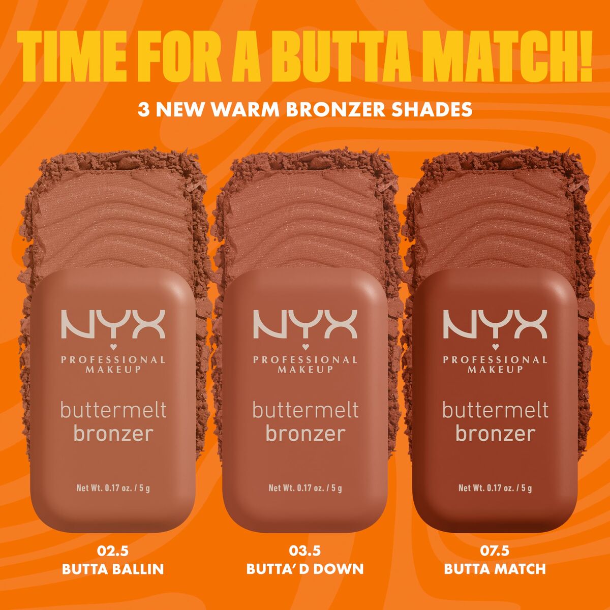 Set de Maquillaje NYX BUTTERMELT BRONZER