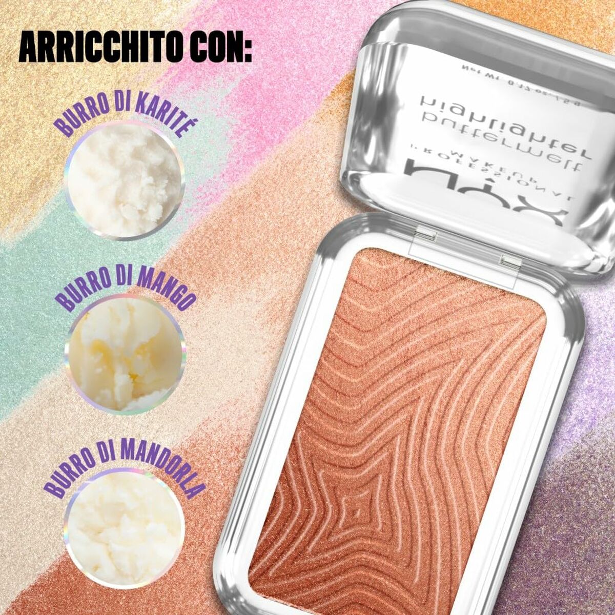 Set de Maquillaje NYX BUTTERMELT HIGHLIGHTER