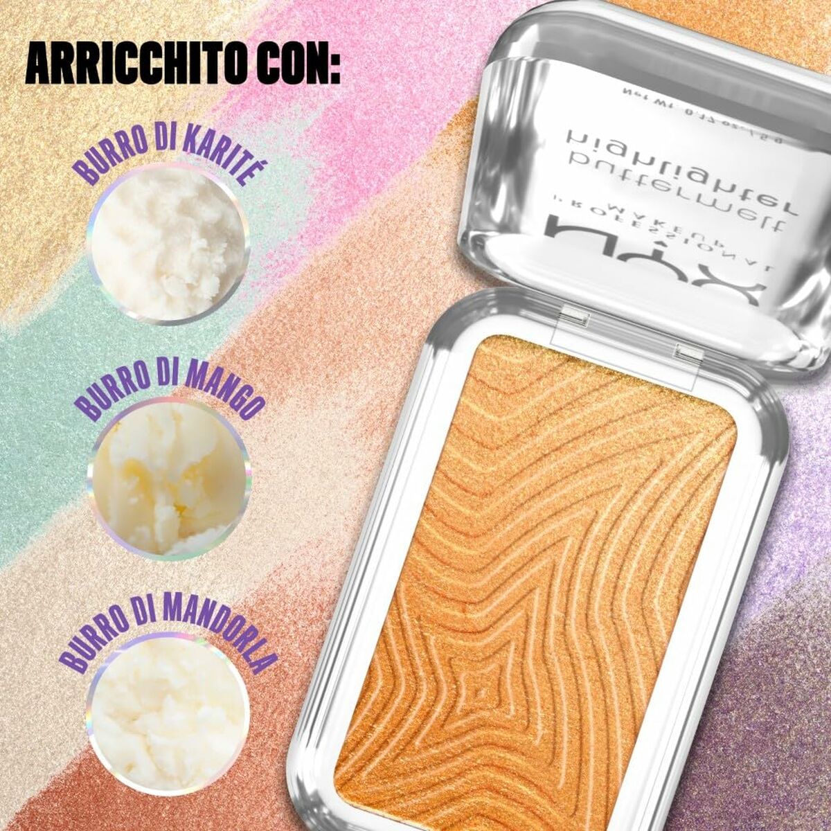 Set de Maquillaje NYX BUTTERMELT HIGHLIGHTER