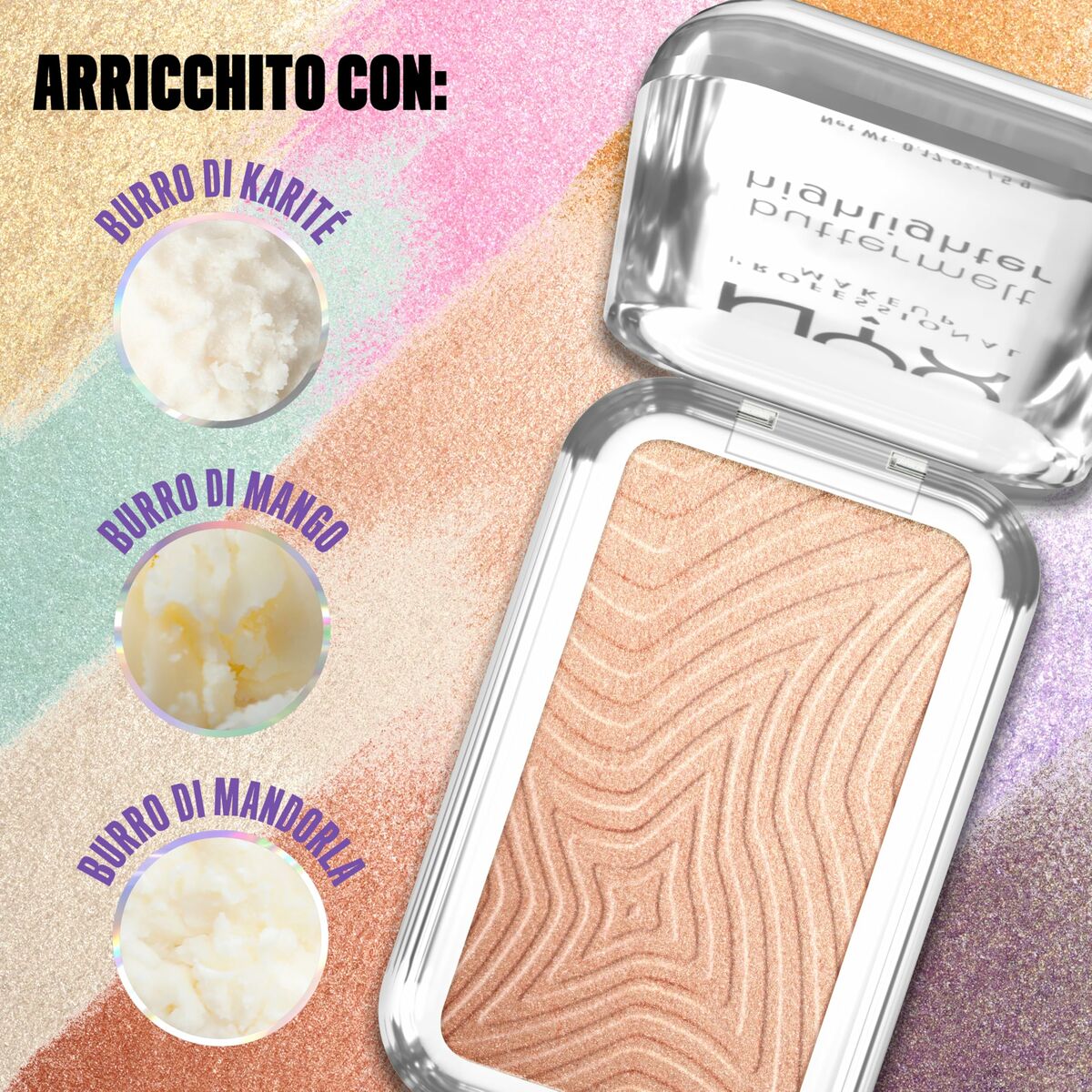 Set de Maquillaje NYX BUTTERMELT HIGHLIGHTER