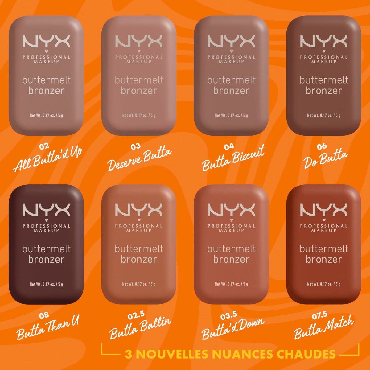 Set de Maquillaje NYX BUTTERMELT BRONZER