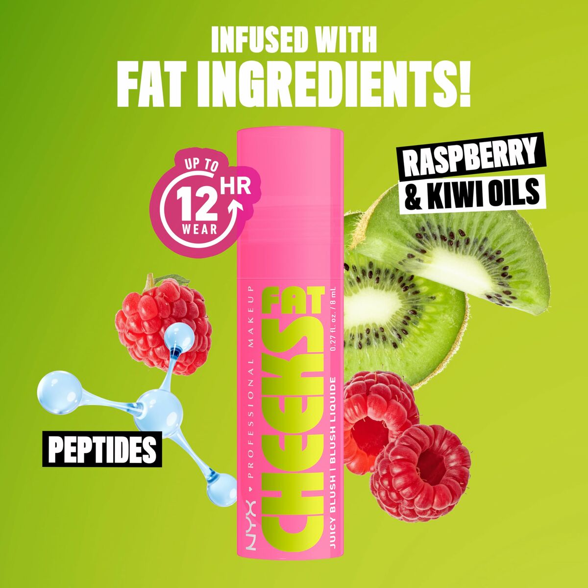 Set de Maquillaje NYX FAT CHEEKS