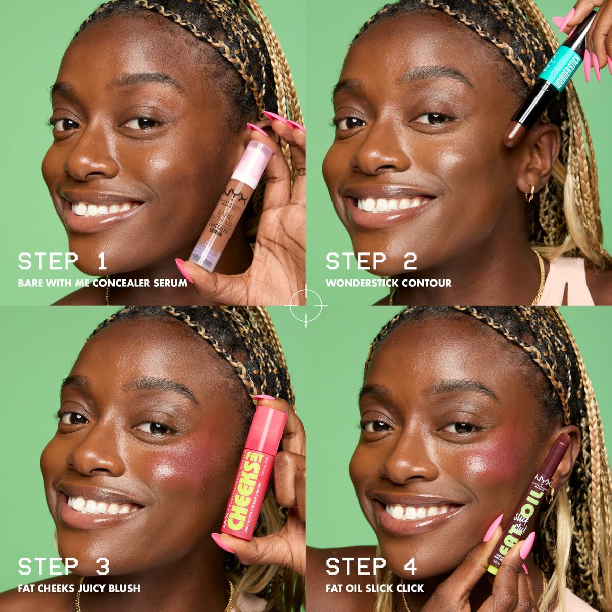 Set de Maquillaje NYX FAT CHEEKS