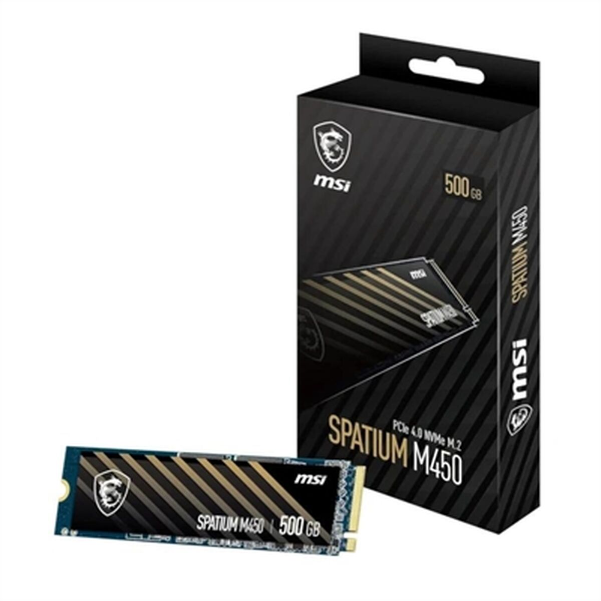 Disco Duro MSI SPATIUM M450 PCIe 4.0 NVMe M.2 500GB 500 GB SSD