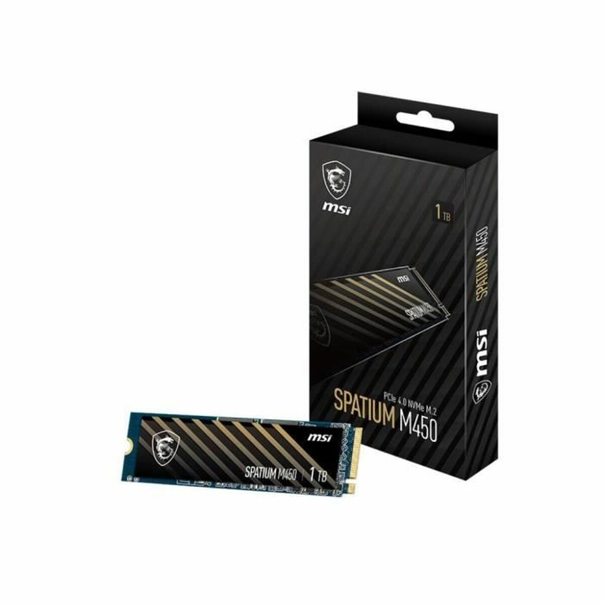 Disco Duro MSI SPATIUM M450 PCIe 4.0 NVMe M.2 500GB 500 GB SSD