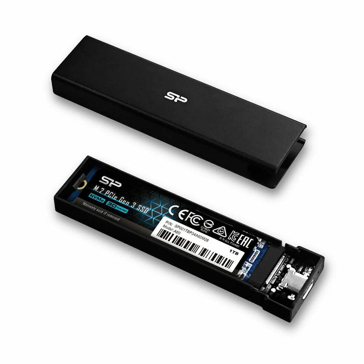 Caja Externa Silicon Power PD60 Negro