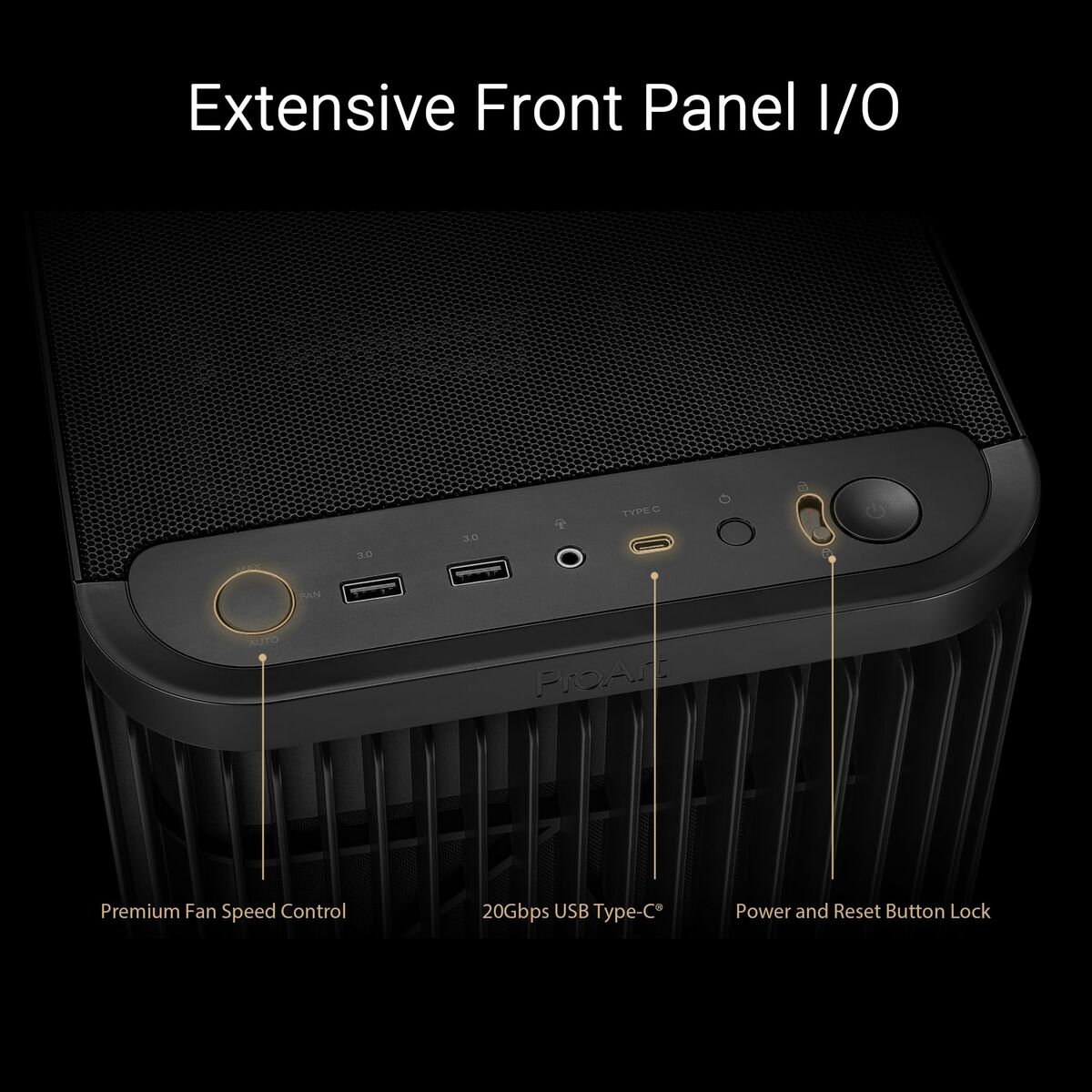 Caja Semitorre ATX Asus 90DC00M0-B39020 Negro