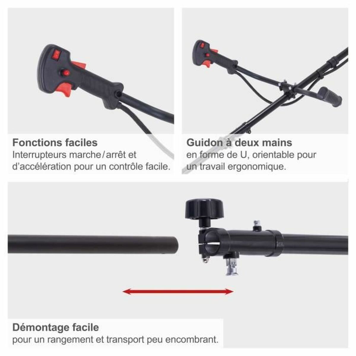 Desbrozadora multifunción Scheppach PBC520