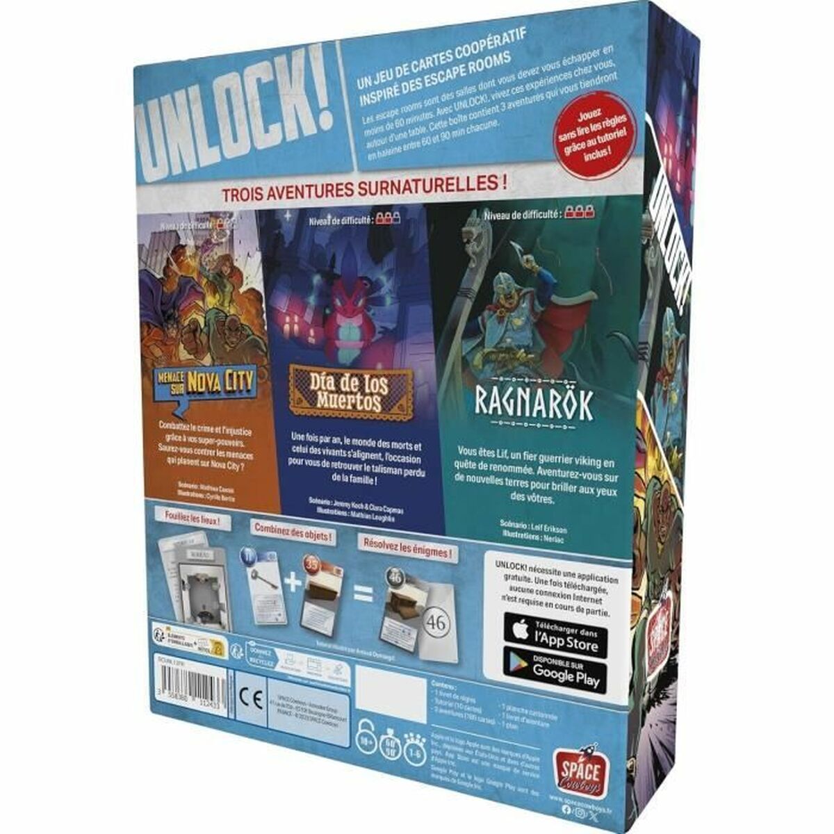 Juego de Mesa Asmodee Unlock