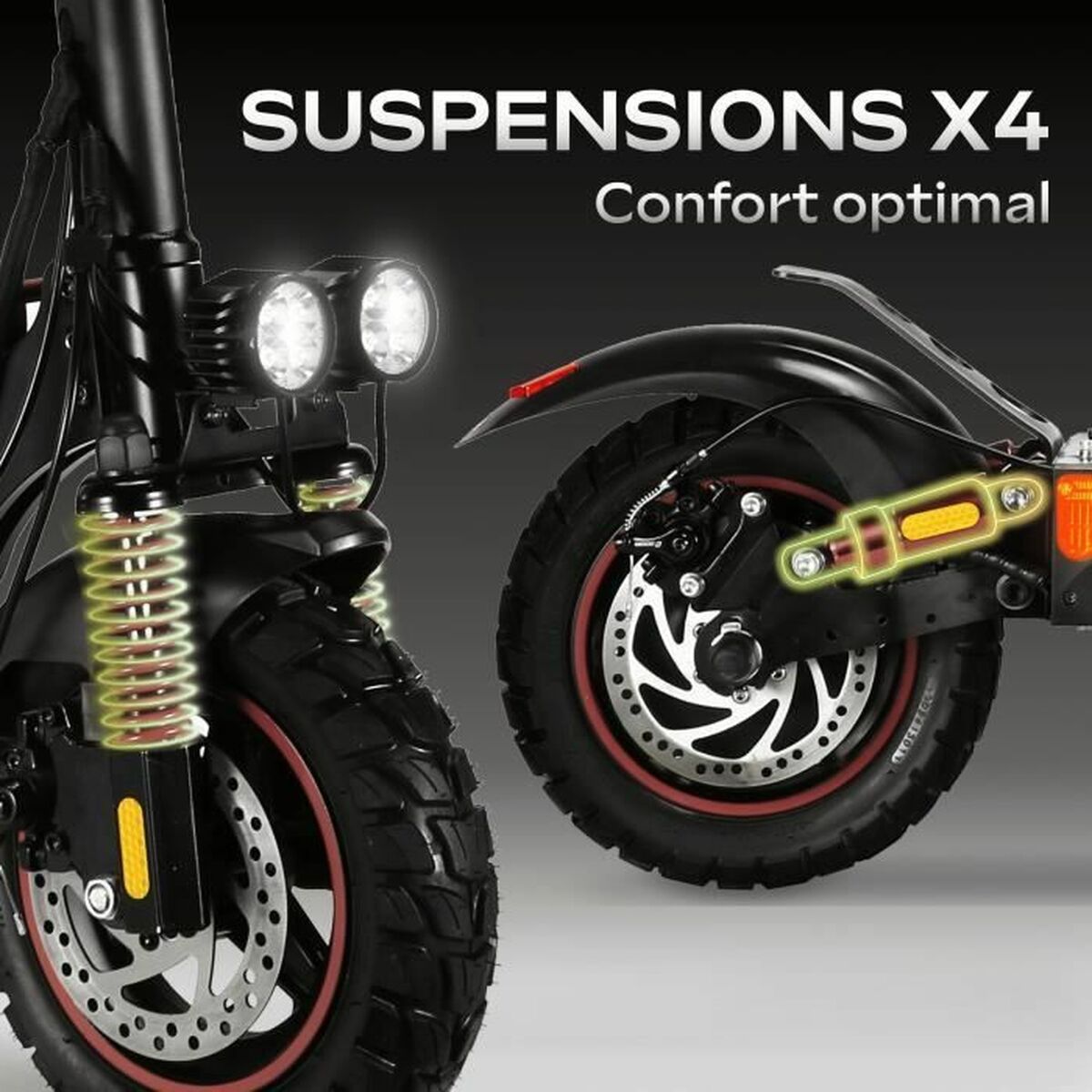 Patinete Eléctrico EZWAY 800 W