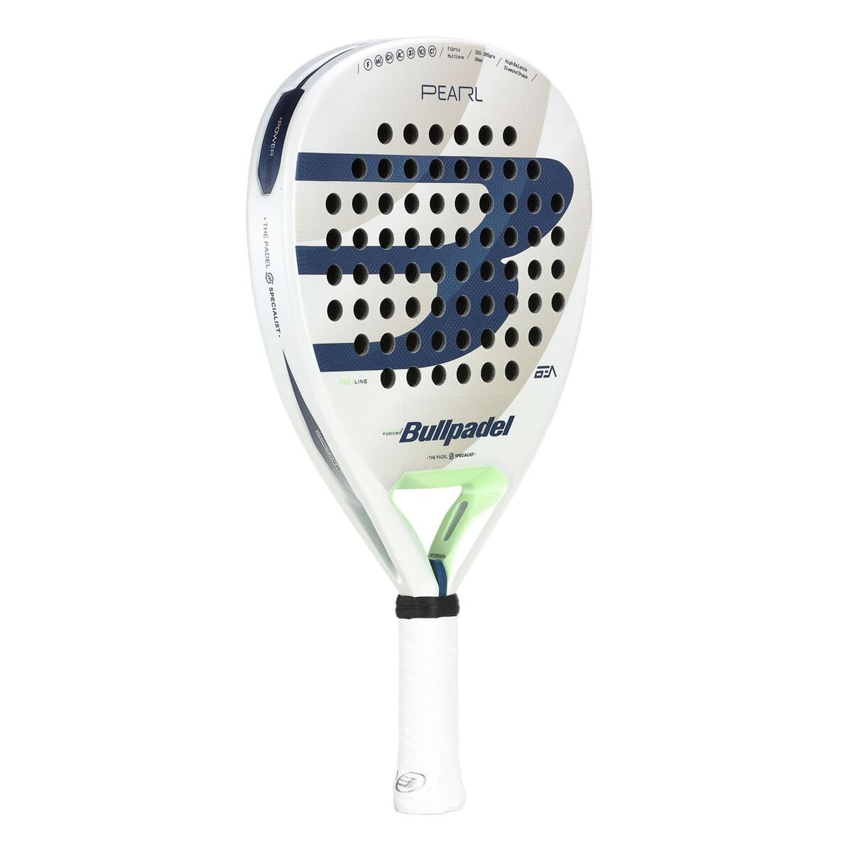 Pala de Pádel Bullpadel Pearl Blanco