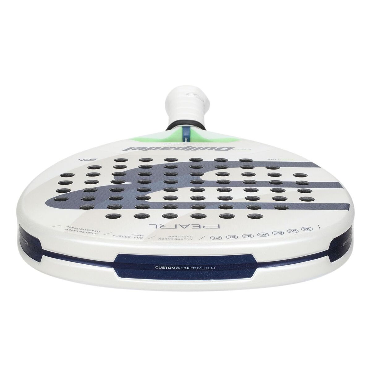 Pala de Pádel Bullpadel Pearl Blanco
