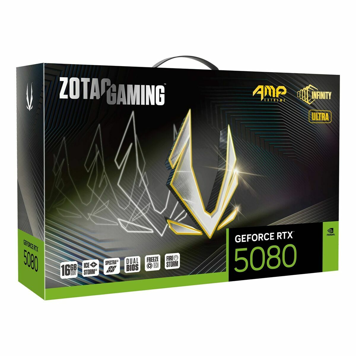 Tarjeta Gráfica Zotac ZT-B50800BU-10P GEFORCE RTX 5080 16 GB GDDR6X GDDR7