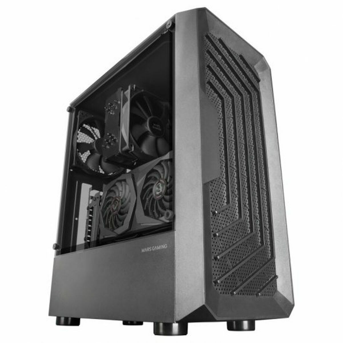 Caja Semitorre ATX Mars Gaming MC2000 Negro