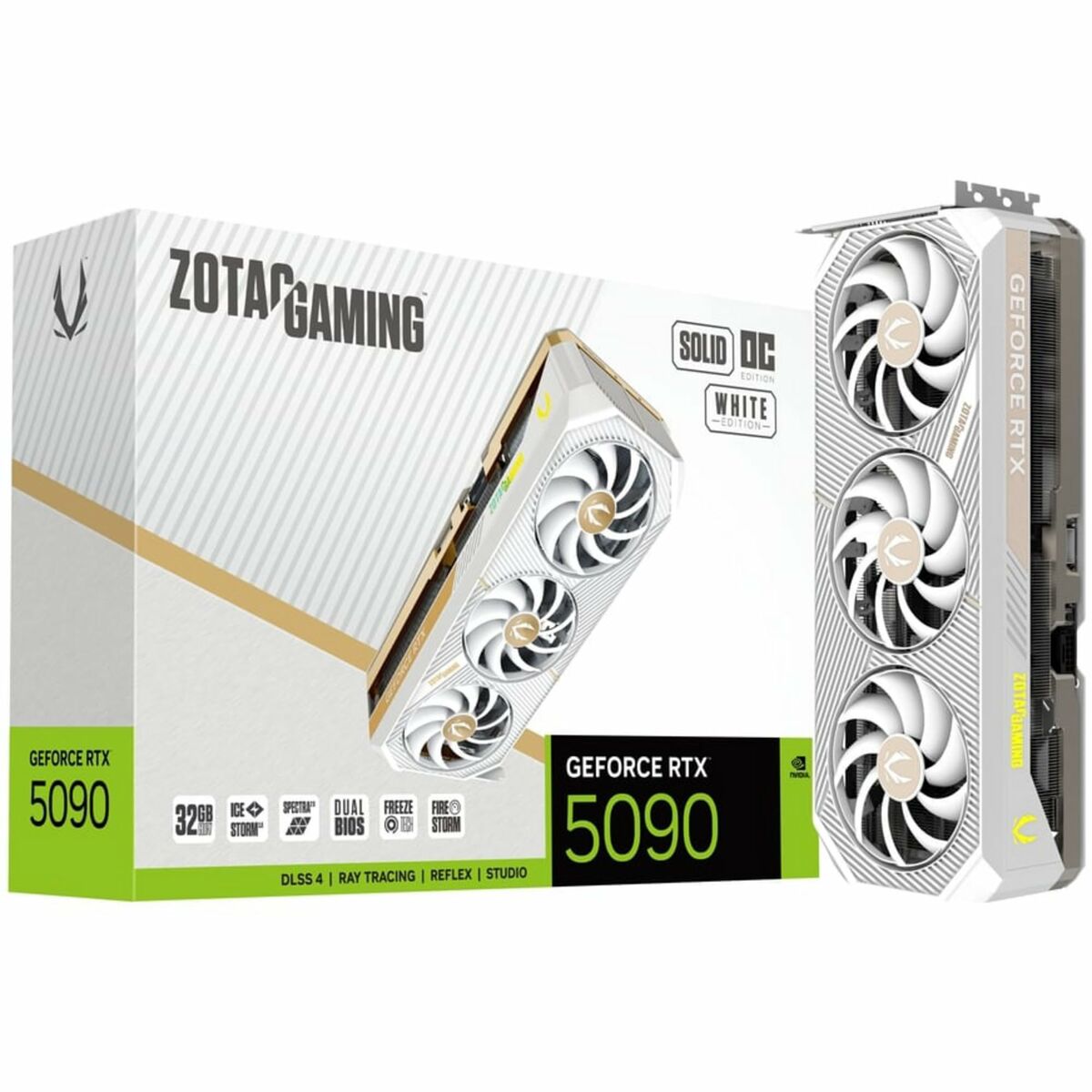 Tarjeta Gráfica Zotac ZT-B50900Q-10P nvidia geforce rtx 5090 GDDR7