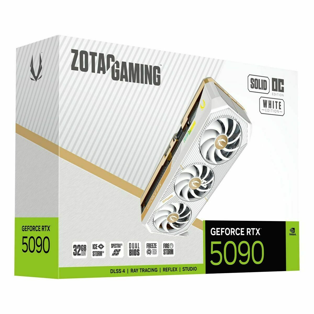 Tarjeta Gráfica Zotac ZT-B50900Q-10P nvidia geforce rtx 5090 GDDR7
