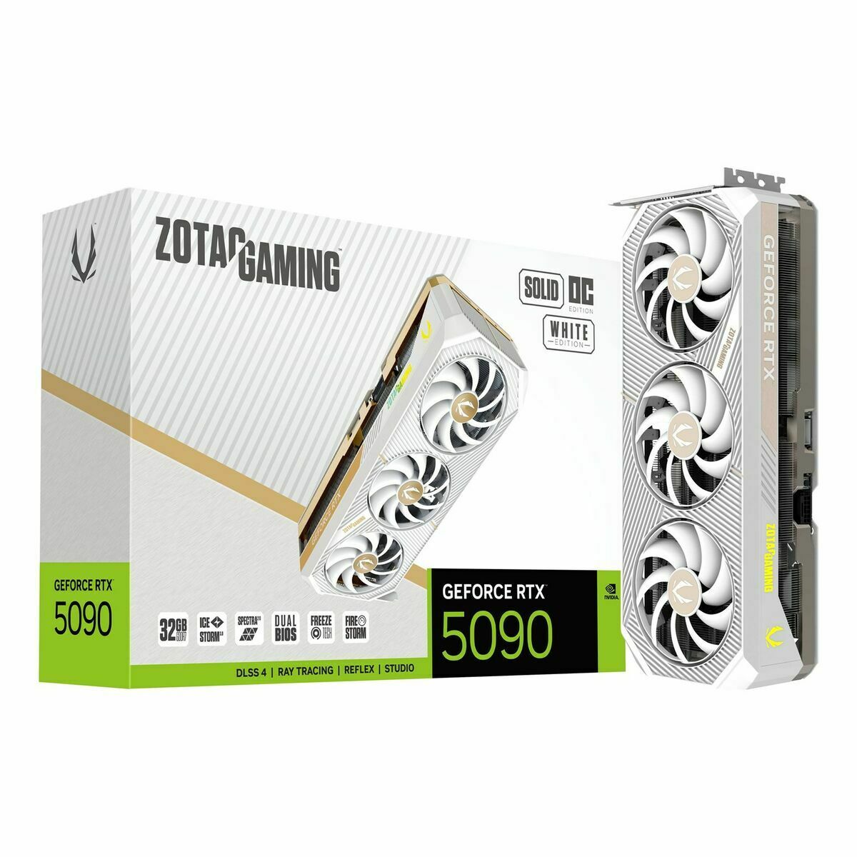 Tarjeta Gráfica Zotac ZT-B50900Q-10P nvidia geforce rtx 5090 GDDR7