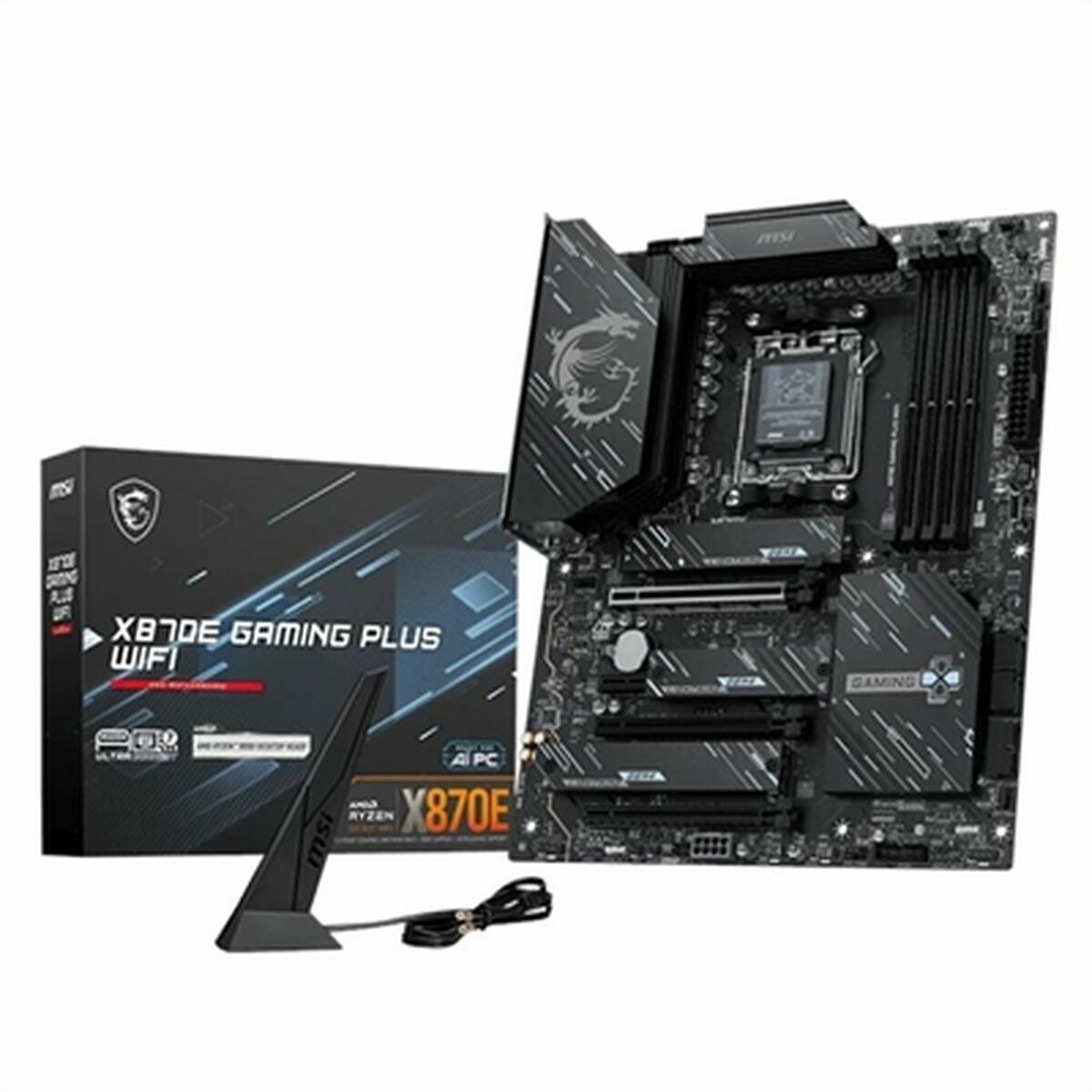 Placa Base MSI X870E GAMING PLUS WIFI AMD X870E AMD AM5