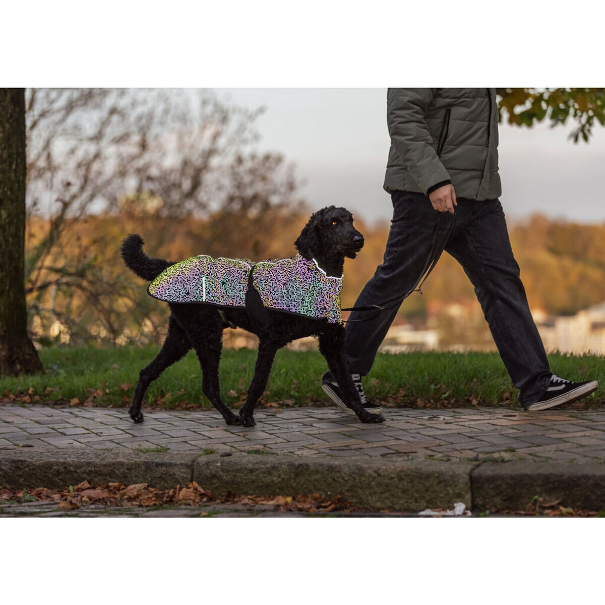Capa para perro Trixie Limoux Reflect Multicolor XS