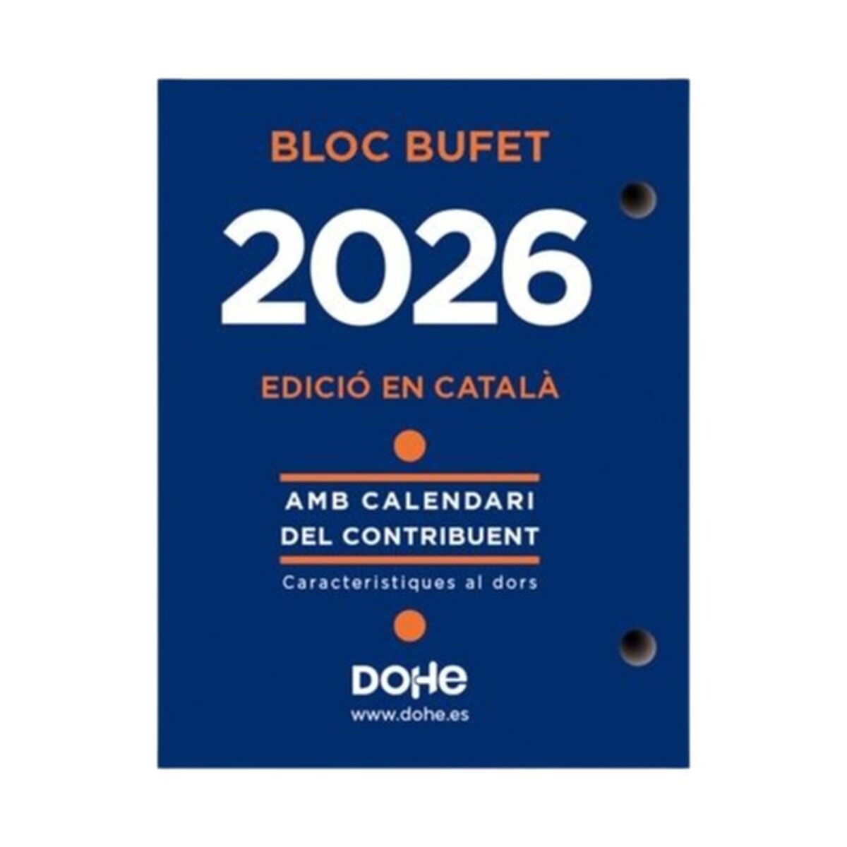 Agenda DOHE Bufete 8,5 x 11 cm 2026 (40 unidades)