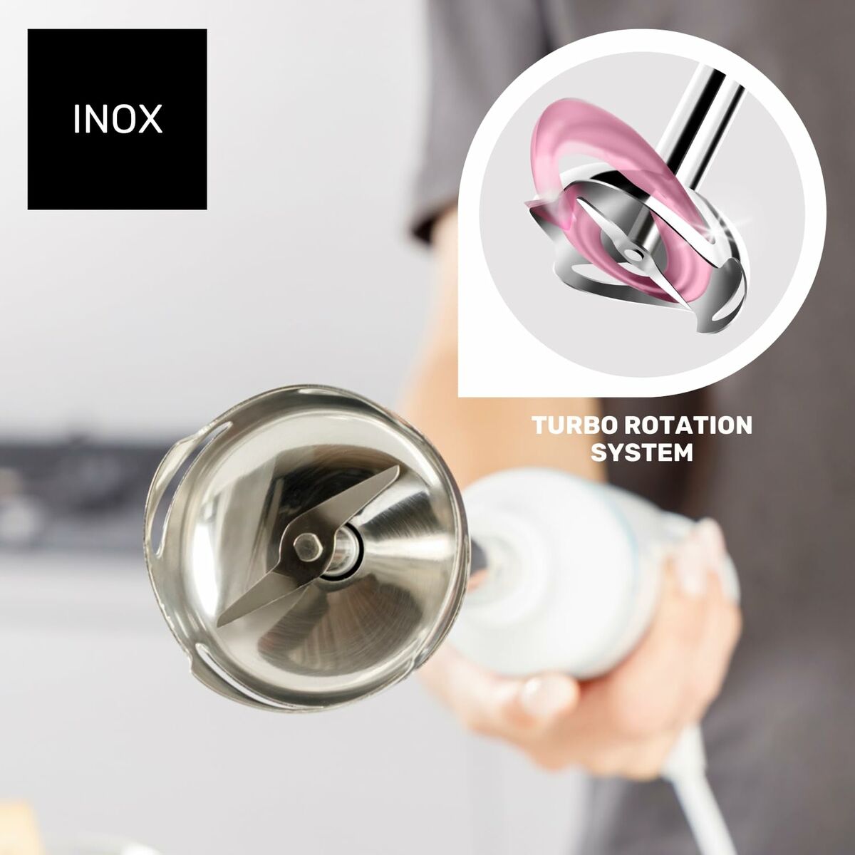 Batidora de Mano Taurus ROBOT 1000 X