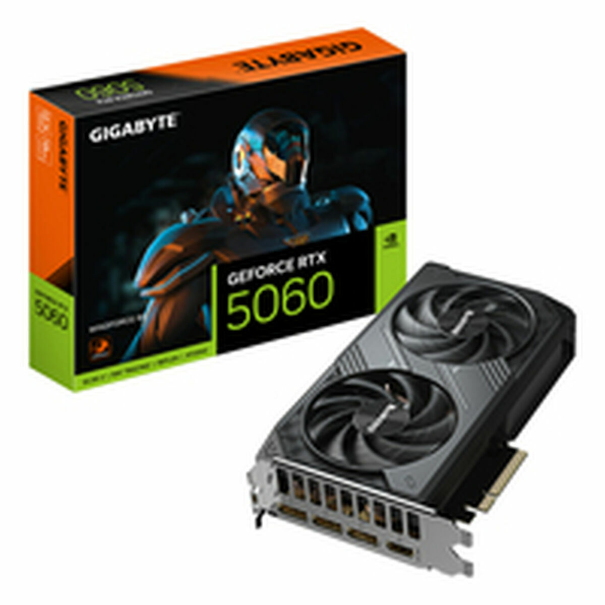 Tarjeta Gráfica Gigabyte 9VN5060W-00-G10 8 GB GEFORCE RTX 5060 GDDR7