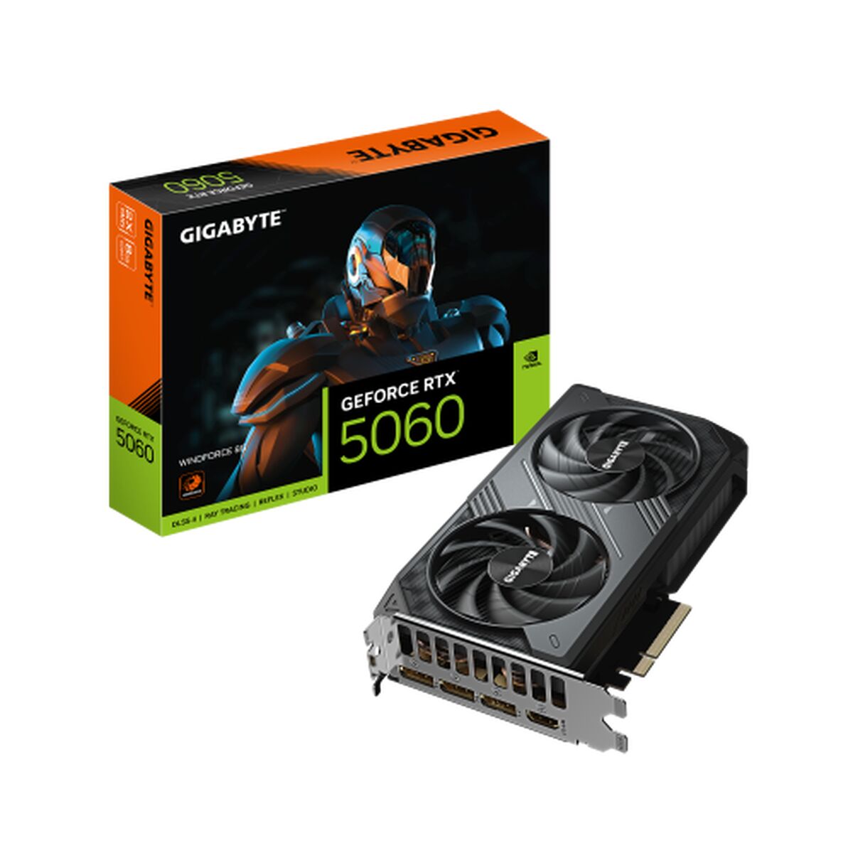 Tarjeta Gráfica Gigabyte 9VN5060W-00-G10 8 GB GEFORCE RTX 5060 GDDR7