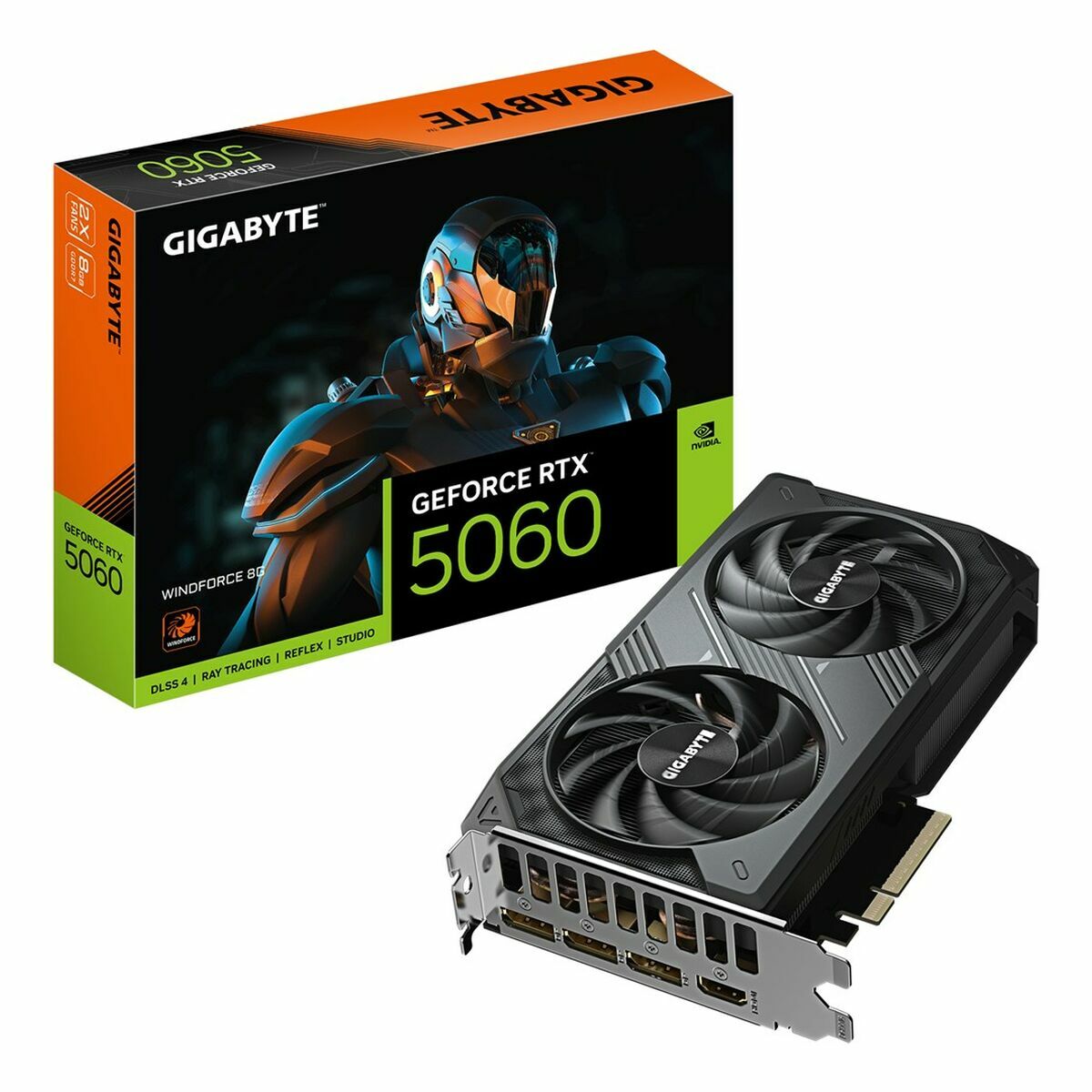Tarjeta Gráfica Gigabyte 9VN5060W-00-G10 8 GB GEFORCE RTX 5060 GDDR7