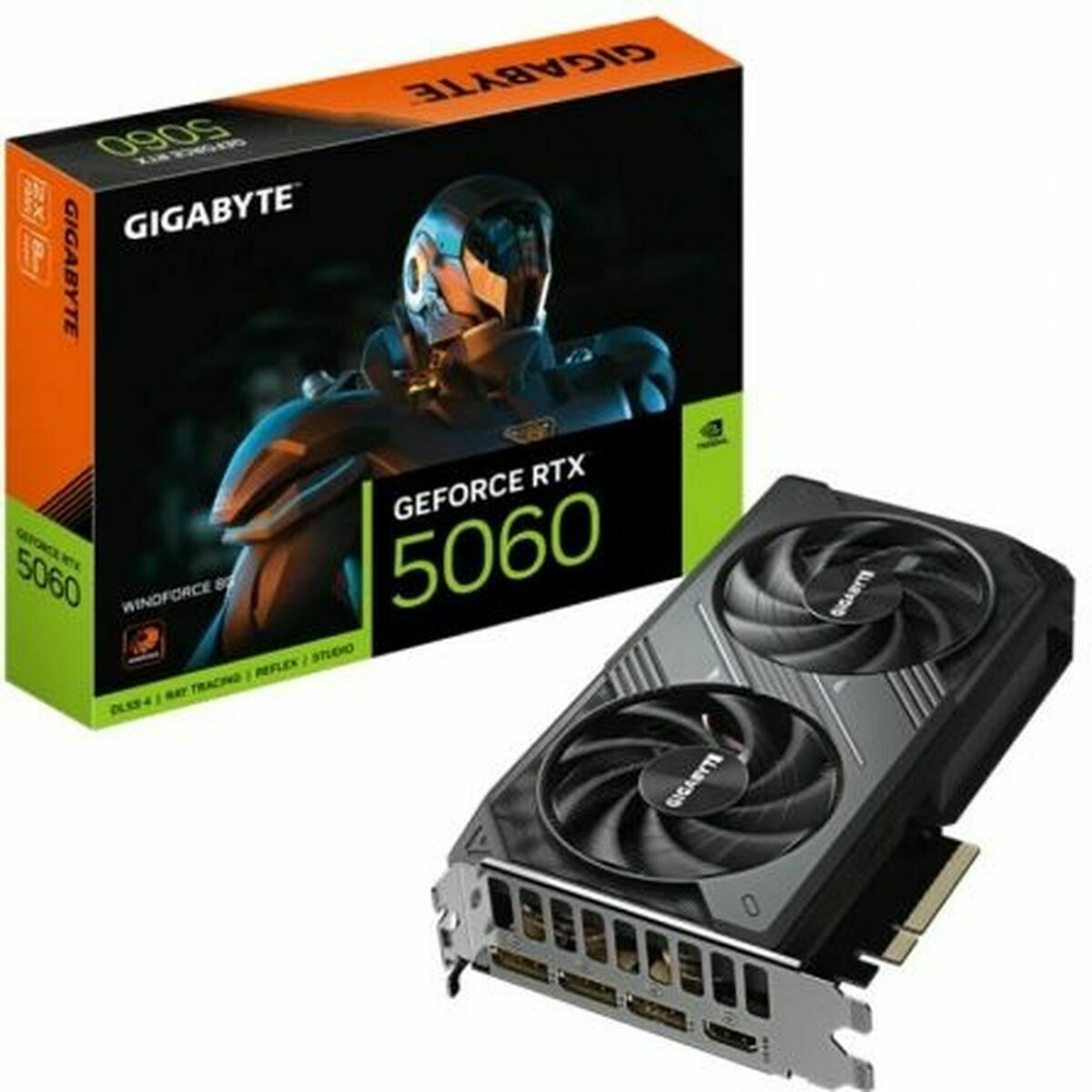 Tarjeta Gráfica Gigabyte 9VN5060W-00-G10 8 GB GEFORCE RTX 5060 GDDR7