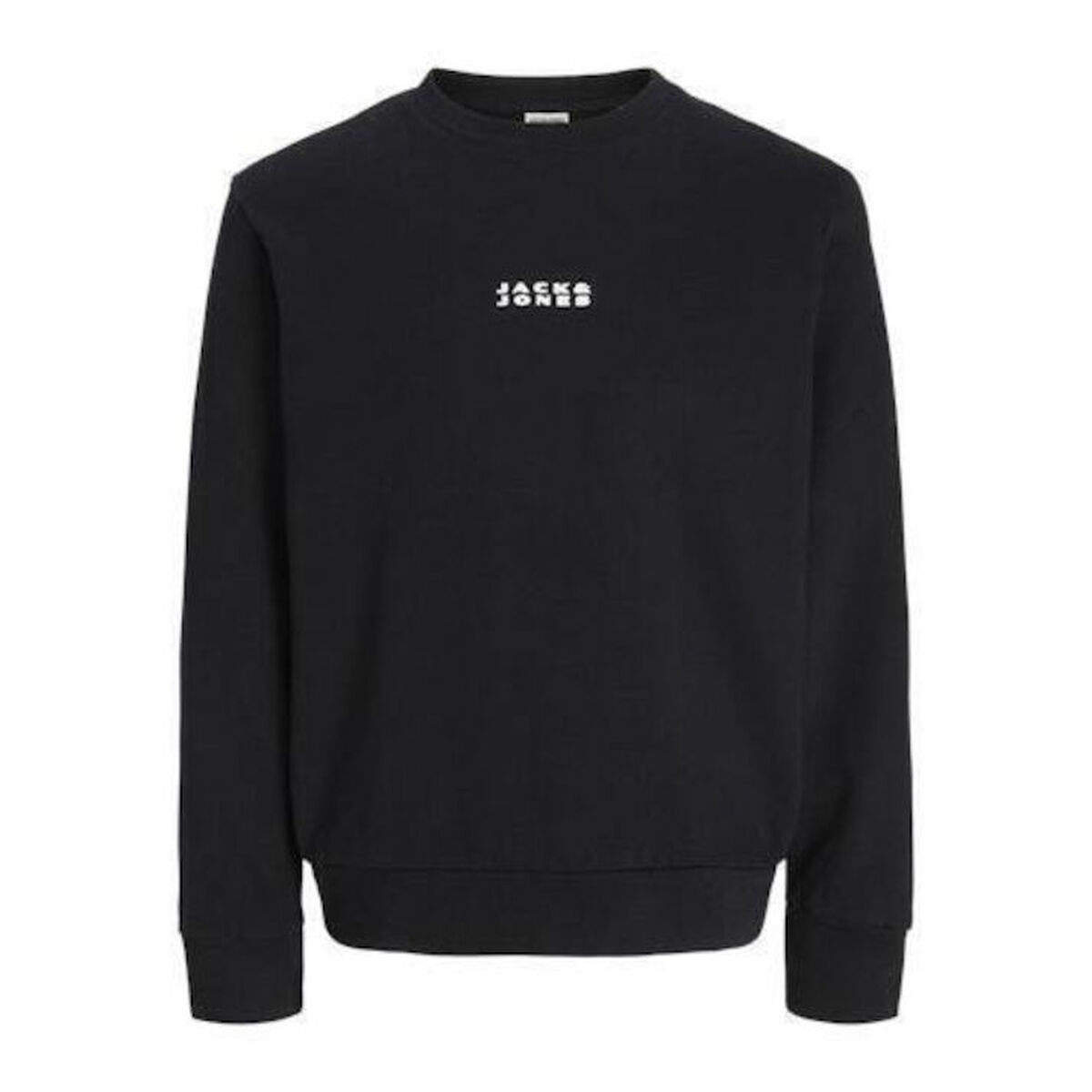 Sudadera sin Capucha Hombre Jack & Jones JCOSTANCE SWEAT CREW NECK 12282821 Negro