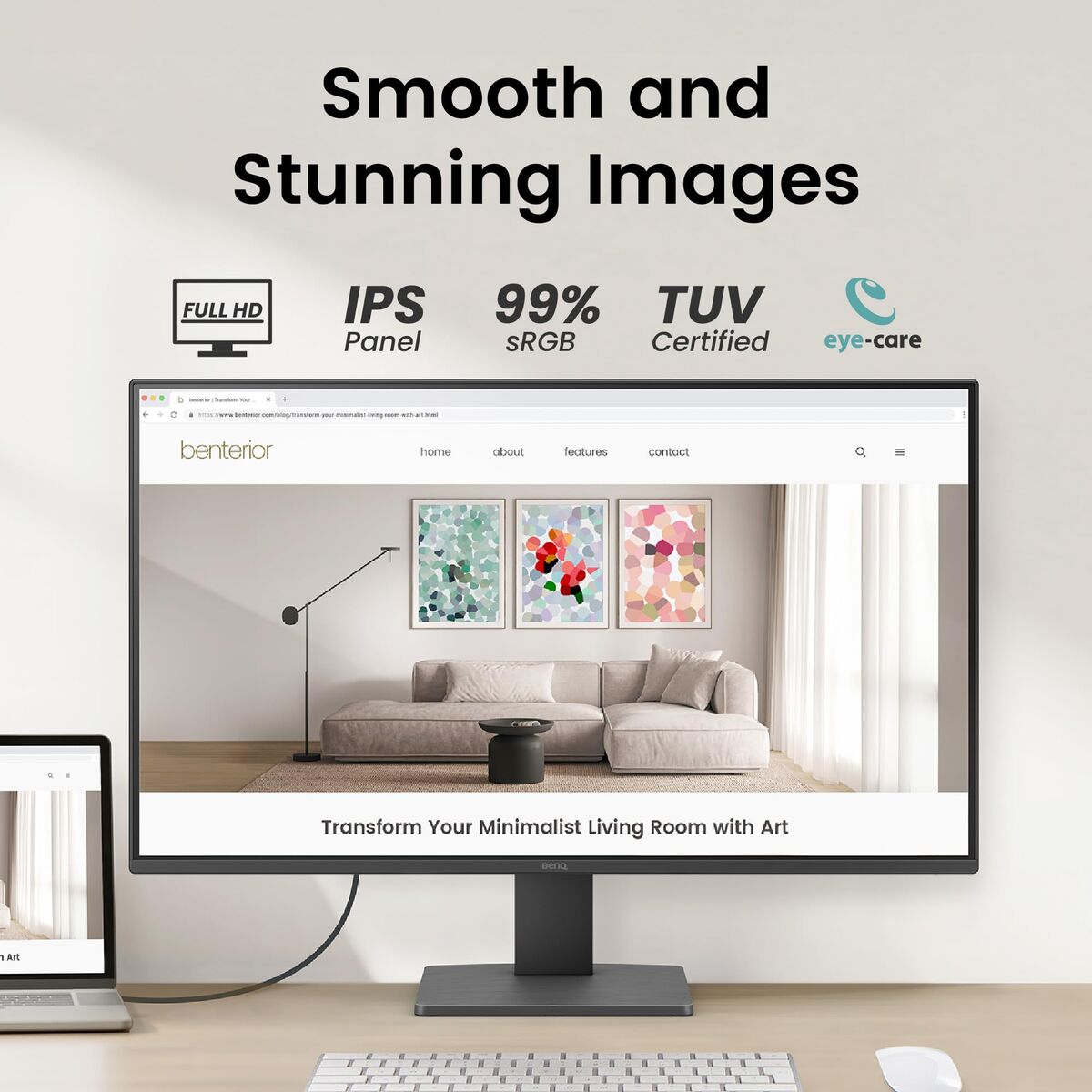 Monitor Gaming BenQ GW2283 Full HD 27"