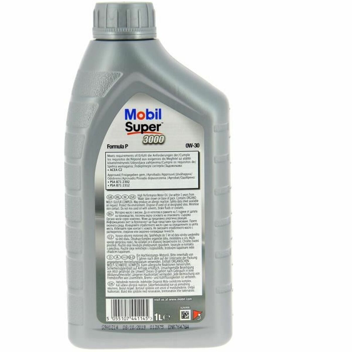 Aceite de Motor para Coche Mobil S3000 - 0W30 Formula-P 1 L