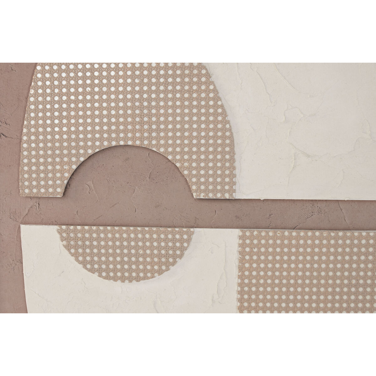 Lienzo Home ESPRIT Blanco Marrón Moderno Urbano (2 Unidades)