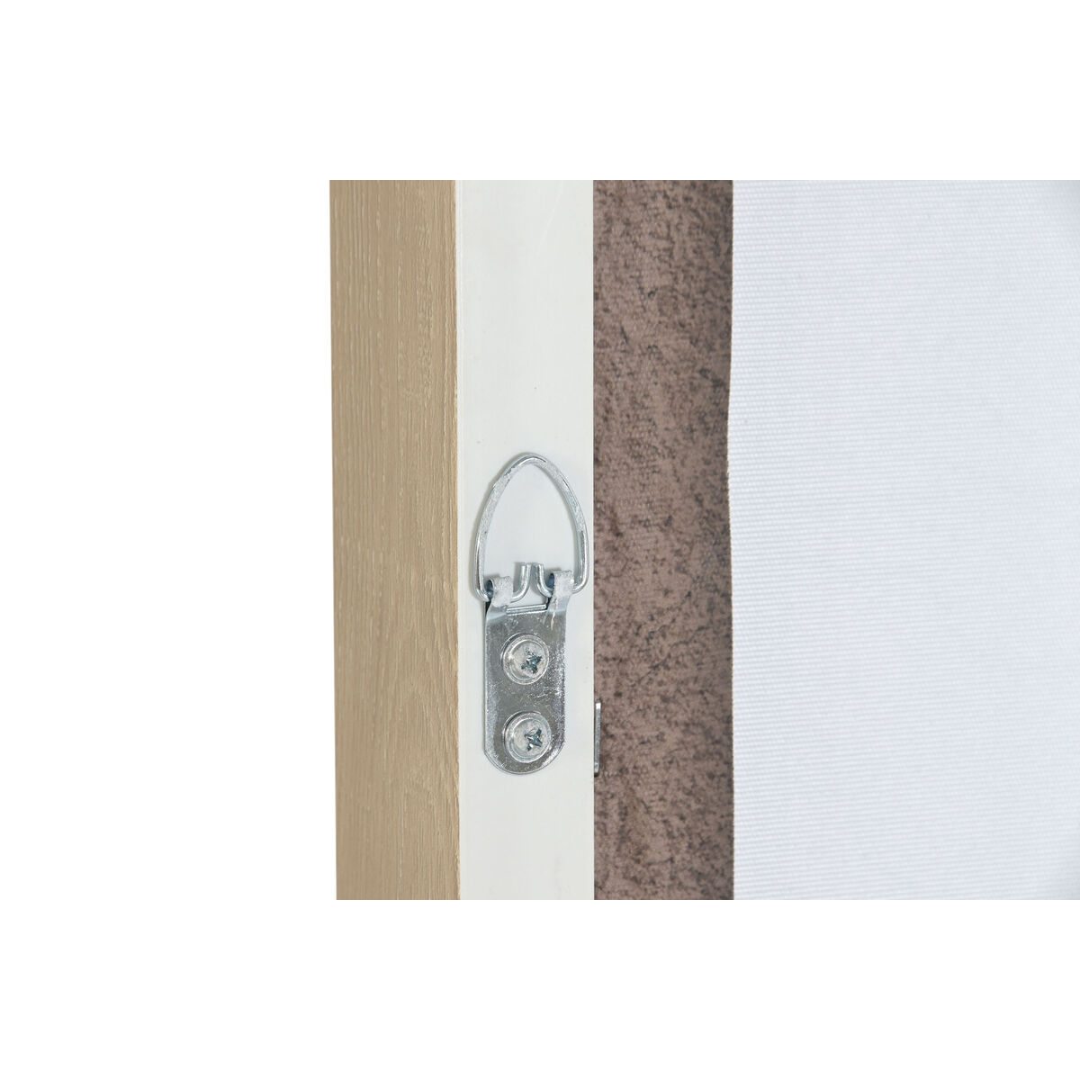 Lienzo Home ESPRIT Blanco Marrón Moderno Urbano (2 Unidades)