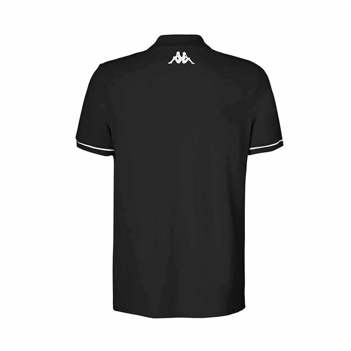 Polo de Manga Corta Hombre Kappa Kappa Barli Negro 4XL