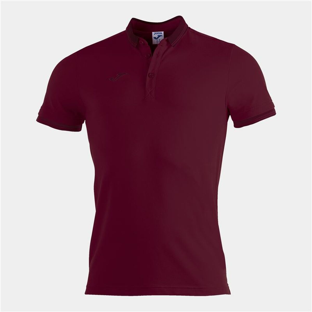 Polo de Manga Corta Hombre Joma Sport Bali II Granate L