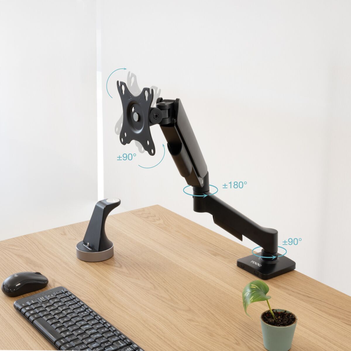 Monitor Gaming TooQ DB1733TNR-B 17"-32"