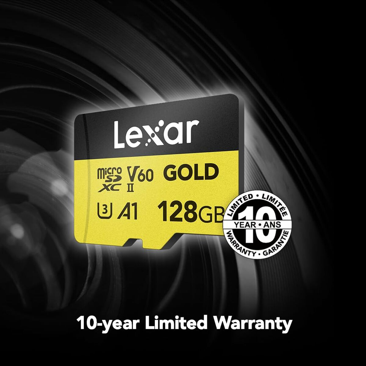 Tarjeta de Memoria SD Lexar LMSGOLD128G-BNNNG 128 GB