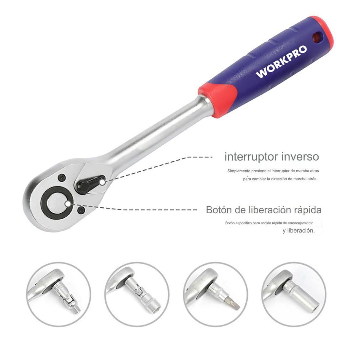 Maletín de Herramientas Workpro 108 Piezas