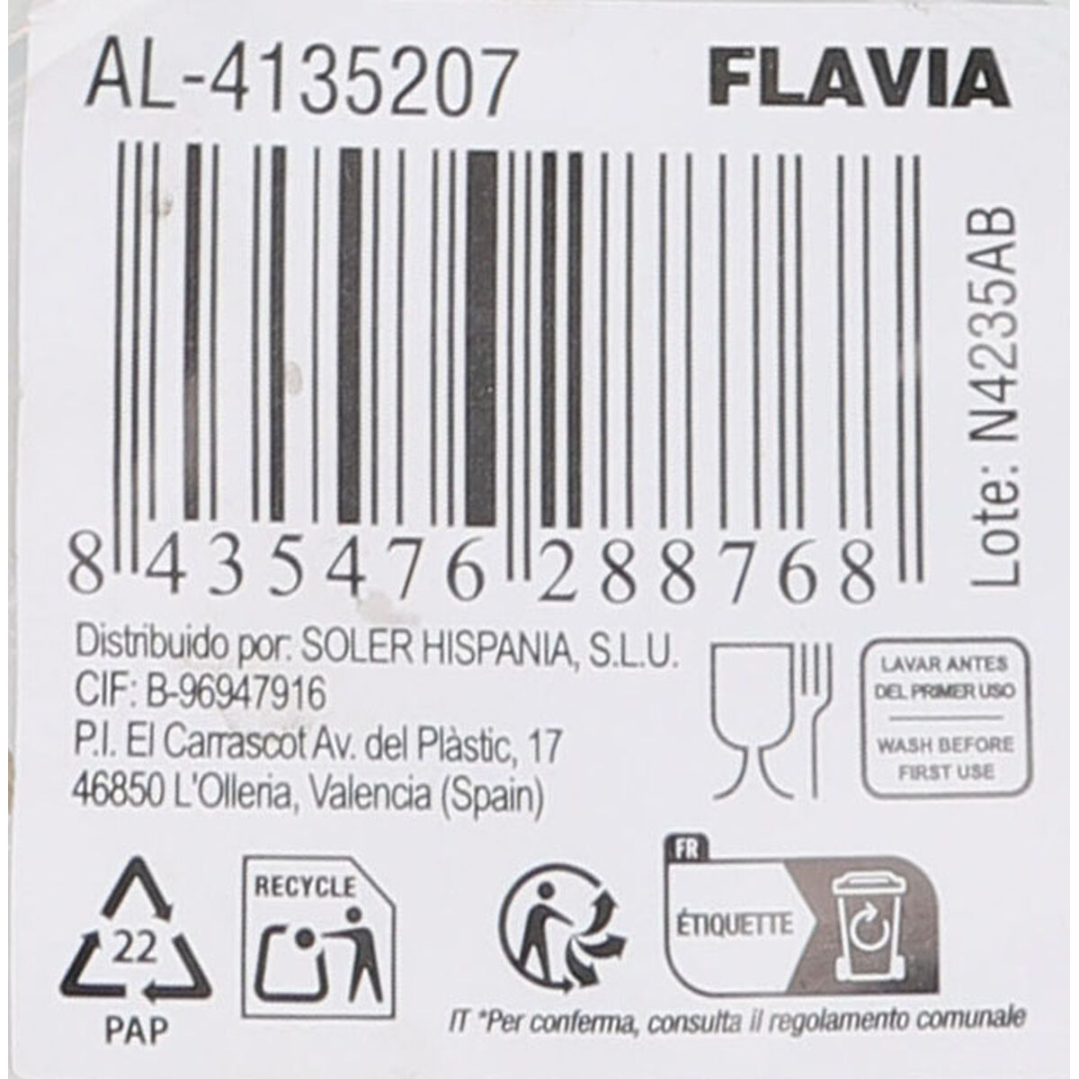 Copa de champán Alfares Flavia 200 ml (24 Unidades)