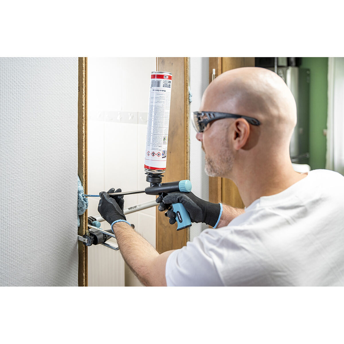 Pistola Wolfcraft Espuma